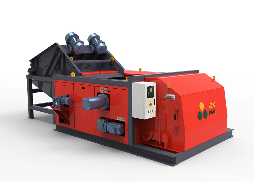 The forth generation Eddy current separator for non-ferrous metals